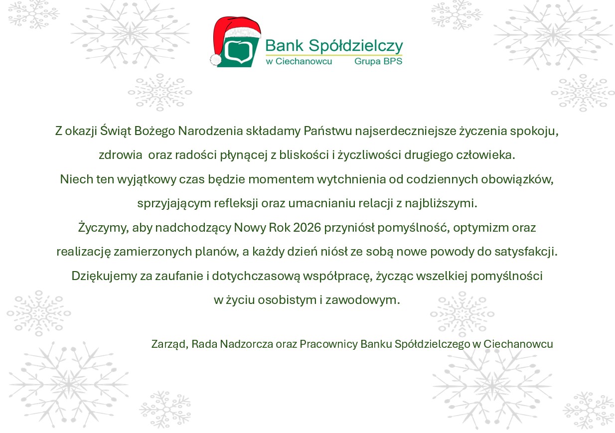 Życzenia Świąteczne 2025